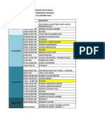 Timeline Tour Jogja