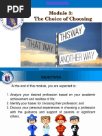 Grade 9 Career Guidance Worksheet | PDF | Science | Learning