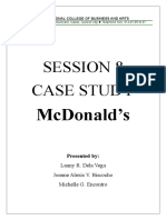 Session 8 Case Study - McDonald's