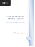 Global Pharmaceutical Industry-Overview