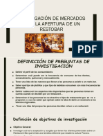 Investigación de Mercado¿