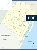 Divisão Municipal do RS em 1872-1