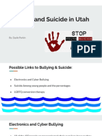 Bullying and Suicide in Utah