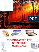 Biocompatibility of Dental Amterials