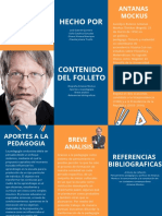 Antanas Mockus (Aportes A La Pedagogia)