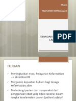 Standar Pelayanan Farmasi RS-2019