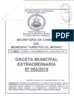 GACETA MUNICIPAL 093-2019