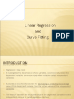 Linear Regression and Curve Fitting-12nov
