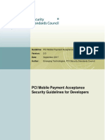 PCI Mobile Payment Acceptance Security Guidelines For Developers v2 0