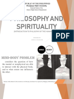 Philosophy and Spirituality PDF