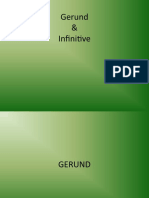 Gerund and Infinitives