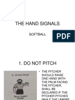 Hand Signals Pe (Softball)