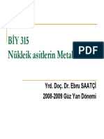 Nükleik Asit Metabolizması PDF