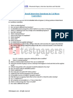 935 Robert Bosch Interview Questions in C A Micro Controllers PDF