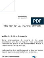 Tablero de Javelin