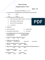 Learning Computer Science 2 Test - 1