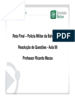 RQ Direito Constitucional - Prof Ricardo Macau 5