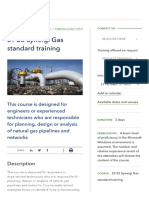 Synergi Gas Standard Training - DNV GL