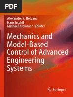 Alexander K. Belyaev, Hans Irschik, Michael Krommer (Eds.) - Mechanics and Model-Based Control of Advanced Engineering Systems (2014, Springer-Verlag Wien)