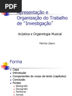 Estrutura do Trabalho