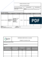 FORMATOS Plan de Mejoramiento