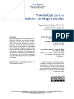 Dialnet MetodologiaParaLaMedicionDeRiesgosSociales 5238175