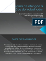 Programa de Atenção À Saúde Do Trabalhar