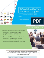 Measuring Sources of Brand Equity PDF