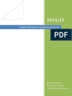 Composite Pressure Vessel Design - Finite Element Analysis