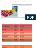 120 NAMA DAN KODE WARNA CRAYON