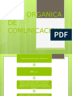 Ley Organica de Comunicacion