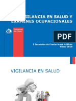 Vigilancia en Salud y Exámenes Ocupacionales