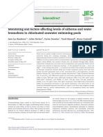 Monitoring and Factors Affecting Levels of Airborne An - 2017 - Journal of Envir