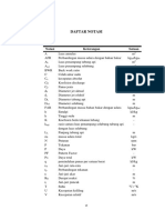 DAFTAR NOTASI (Cek)