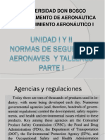 Seguridad y Regulaciones Part 1