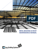 Ceco Building Systems Metal Building and Roof Maintenance Manual2