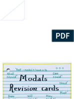 Modal Auxillary