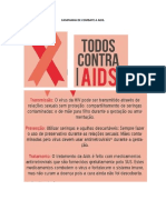 CAMPANHA DE COMBATE A AIDS