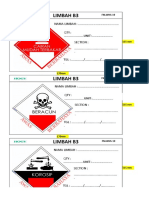 Label Limbah B3.01