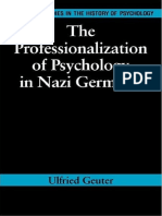 Richard Holmes, Ulfried Geuter - The Professionalization of Psychology in Nazi Germany 358
