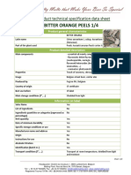 BITTER ORANGE PEELS QUARTER Technical Specification