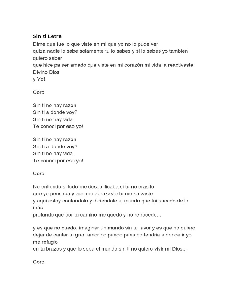 Letra de 