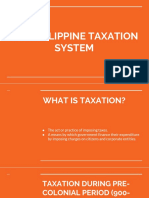 Philippine Taxation System