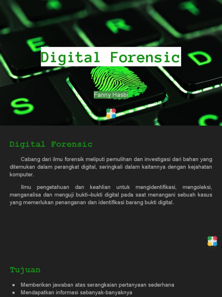 Digital Forensics: Proses dan Praktik | PDF