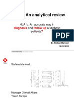Sysmex Expertentag HbA1c Marivoet Analytical Review PDF