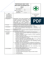 8.2.1.4 Sop Penyediaan Obat Yang Menjamin Ketersediaan Obat