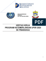 Program Kecemerlangan UPSR SK Pinangkau 2020