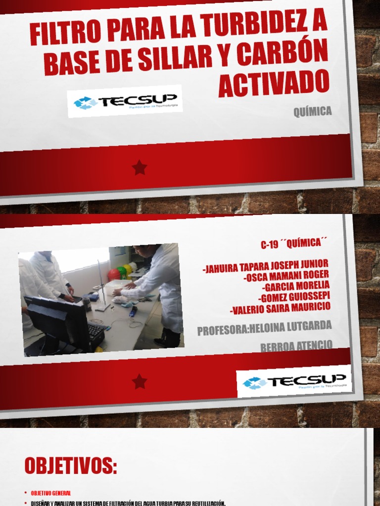 Filtro Casero de Agua con Sillar y Carbón | PDF | La contaminación del ...