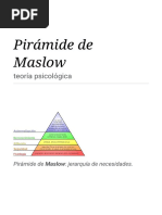 Pirámide de Maslow 