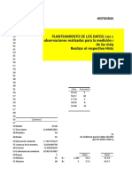 Ejercicios Histograma Pareto - Datos 1